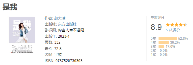 推书网新书书单2023年6月27日：《是我》、《眼见非实》、《我想偶尔停一会儿》