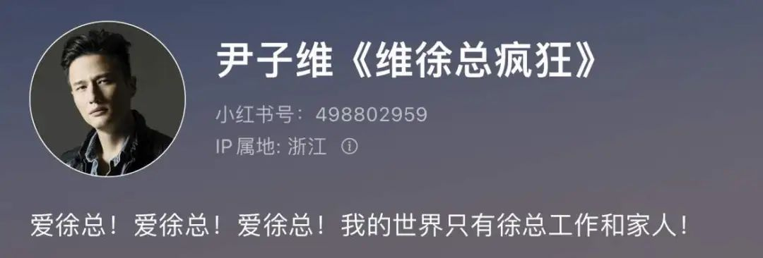 内娱第一深情的疯狂中年恋：徐冬冬和尹子维