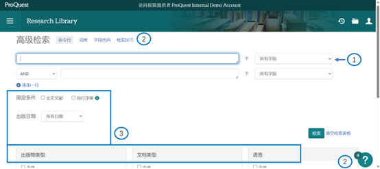 ProQuest Research Library综合学术期刊数据库